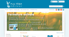 Desktop Screenshot of librairietequi.com
